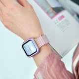GAACAL Original New Color "Perfect Line" Magnetic PU Leather Apple Watch Band