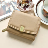 "Adult colors" Simple and stylish ladies' mini wallet