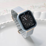 [New color for popular band 2024] "Perfect fit" magnetic PU leather Apple Watch band