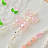 "Transparent Summer" Clear Bead Strap