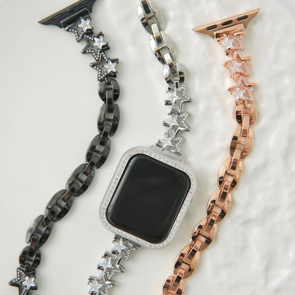 "Aim High" Star-studded Apple Watch Band 