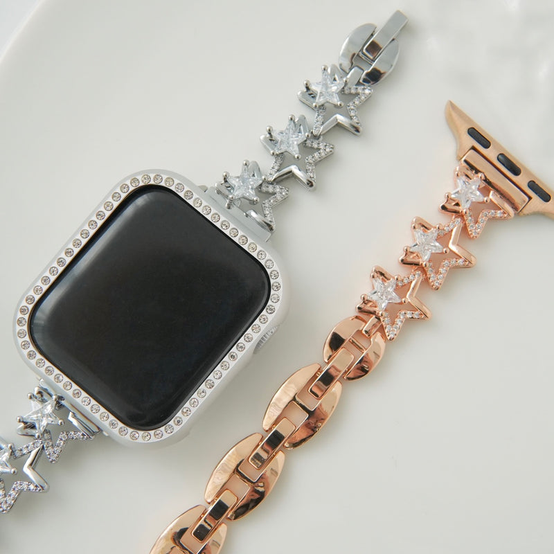 "Aim High" Star-studded Apple Watch Band 