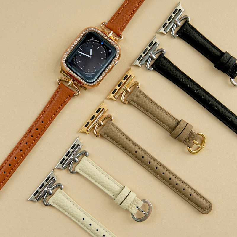 "Elegant Style" Genuine Leather Watch Band