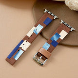 "Modern denim and leather style!" Apple Watch bands perfect for fall and winter