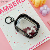 "To the outside world" with your favorite idol! Clear storage pouch