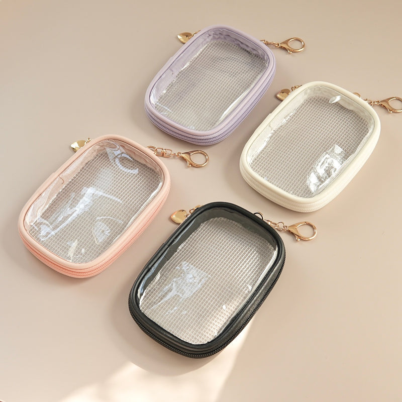 [New style] "Take your whole space with you" clear window storage pouch