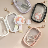 [New style] "Take your whole space with you" clear window storage pouch