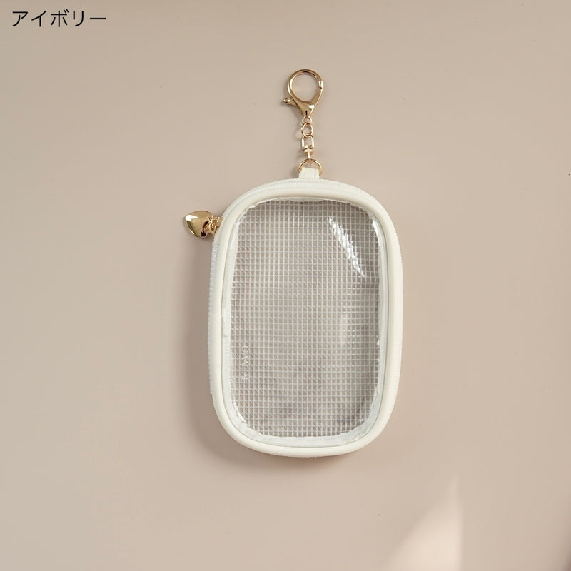 [New style] "Take your whole space with you" clear window storage pouch