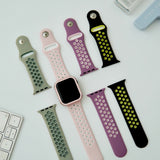 "Parallel Mesh" Silicone Apple Watch Band 