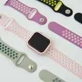 "Parallel Mesh" Silicone Apple Watch Band 