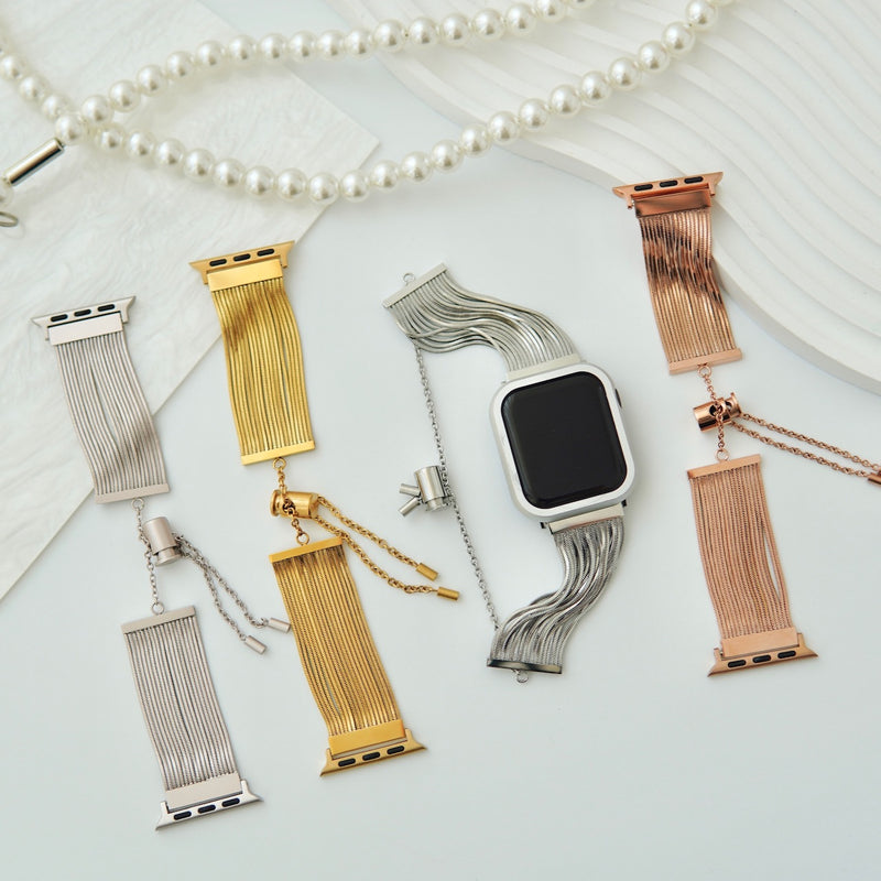 "Luxurious Bundling" Tassel-Style Apple Watch Band 