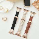 "Lucky Sparkle" Clover Motif Apple Watch Band 