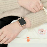 "Stable and feminine" thick nylon Apple Watch band 