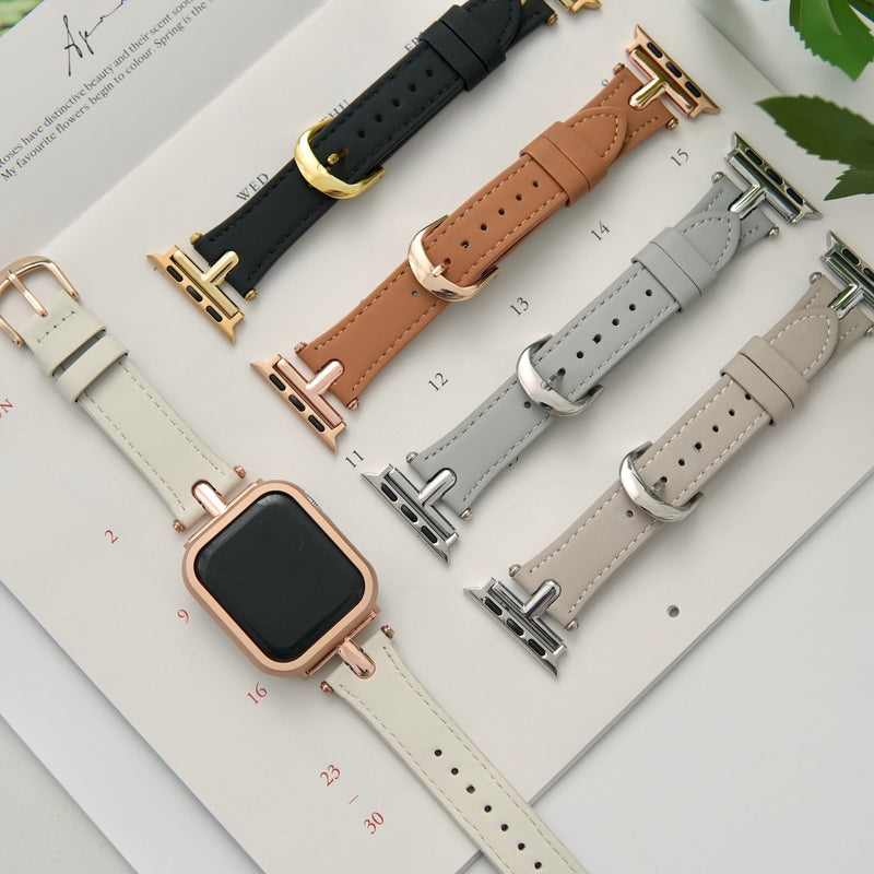 "Adult Relaxation" PU Leather Apple Watch Band 