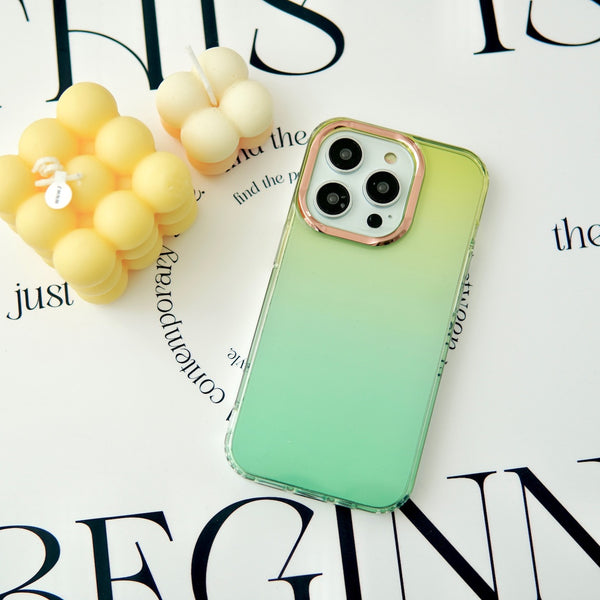 "Citrus Filter" clear gradient smartphone case