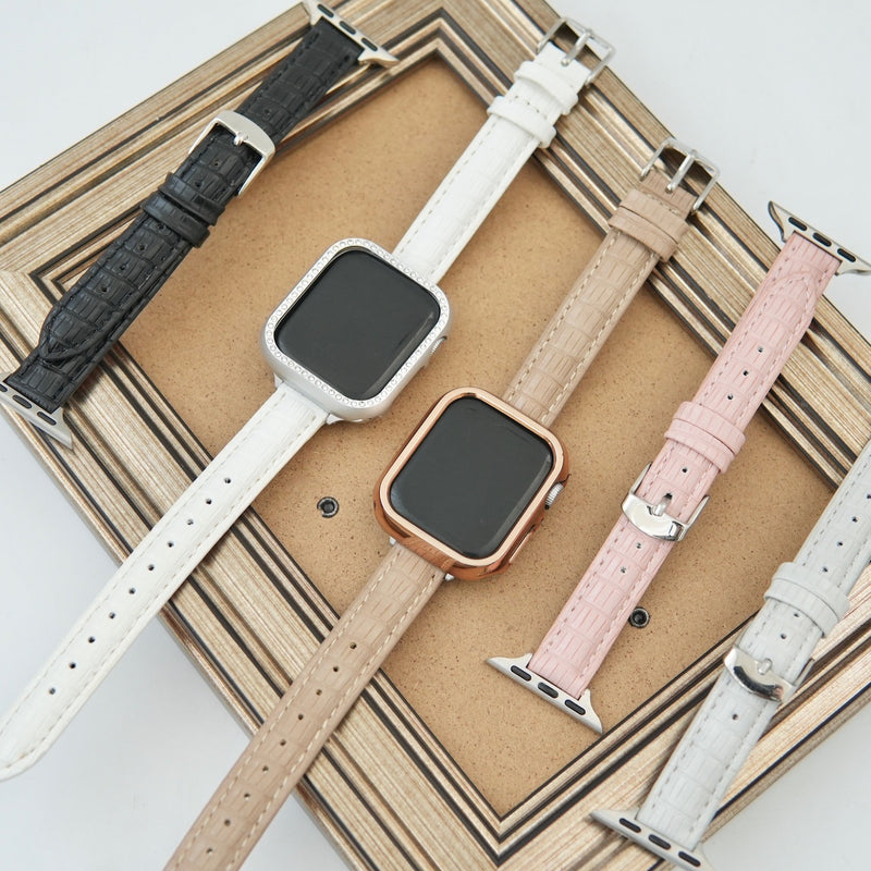 "Adult One-Wrap" Crocodile-Like Apple Watch Band 