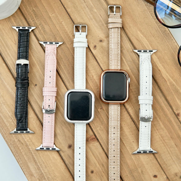 "Adult One-Wrap" Crocodile-Like Apple Watch Band 