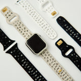 [In stock now] "Beyond Words" Silicone Apple Watch Band