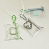 "Together for a little while" mini clear pouch