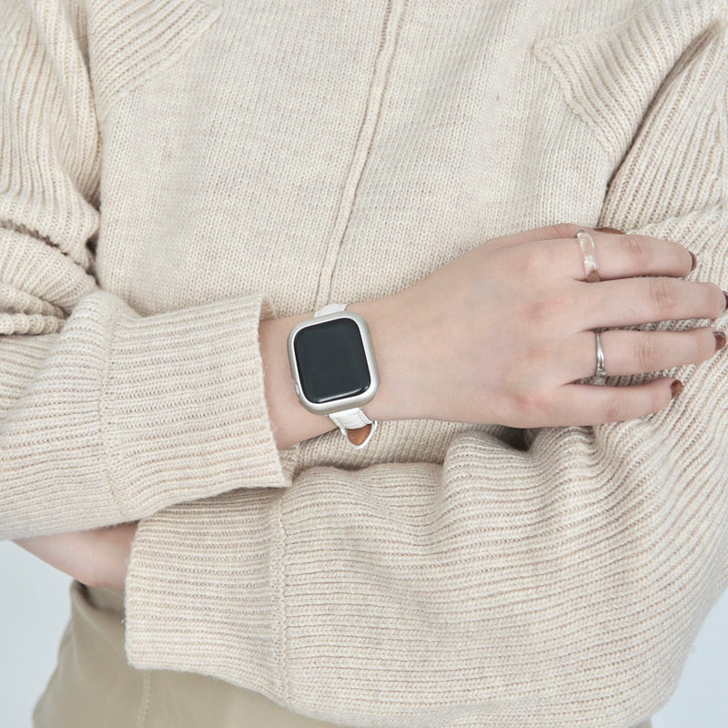 "Wrap-around frame" lightweight Apple Watch frame