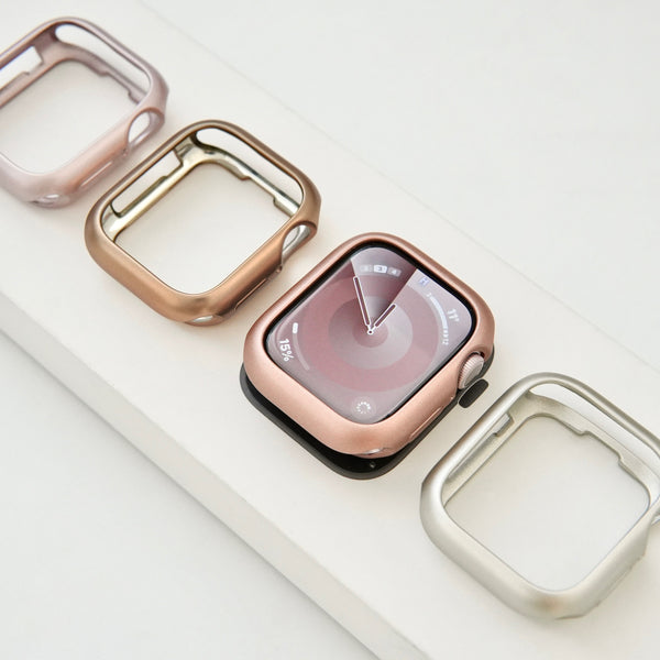 "Wrap-around frame" lightweight Apple Watch frame