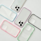 "Agaru Irodori" Color Frame Clear Smartphone Case