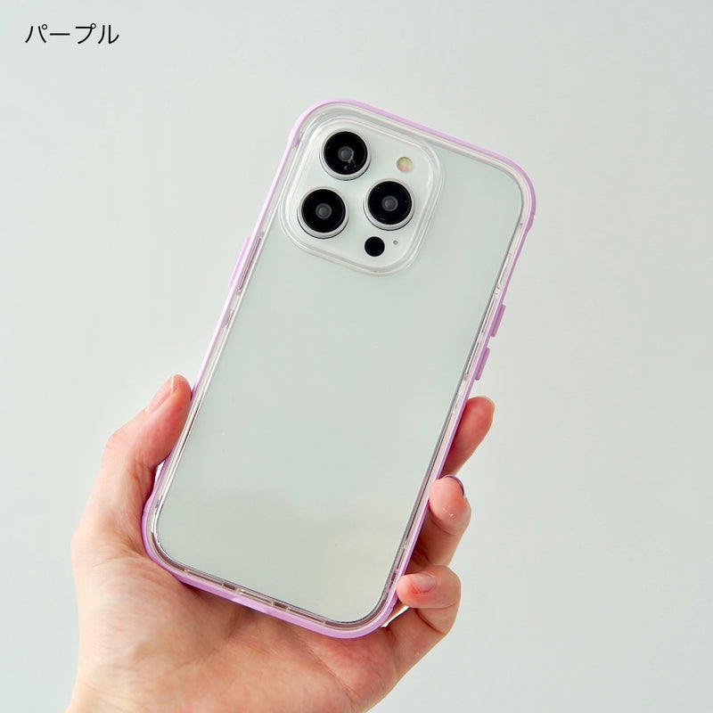 "Agaru Irodori" Color Frame Clear Smartphone Case