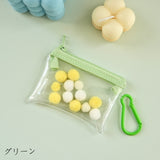 "Together for a little while" mini clear pouch