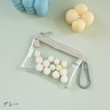 "Together for a little while" mini clear pouch