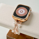 "Suzunari Pearl" freshwater pearl Apple Watch band 