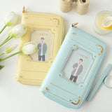 "Notebook with you" Clear window storage binder