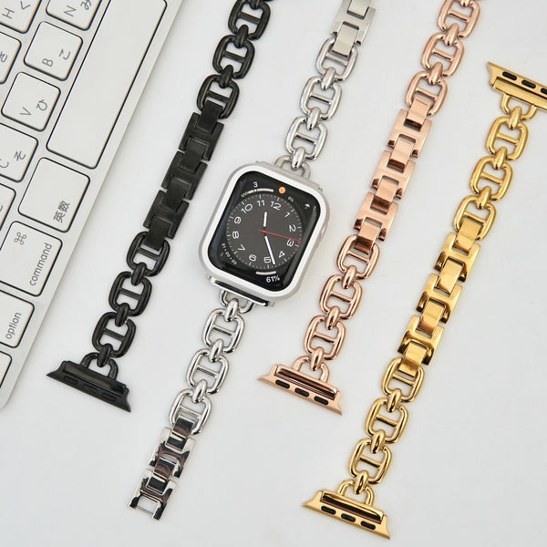 "Beyond the Line" Unique Chain Apple Watch Band 