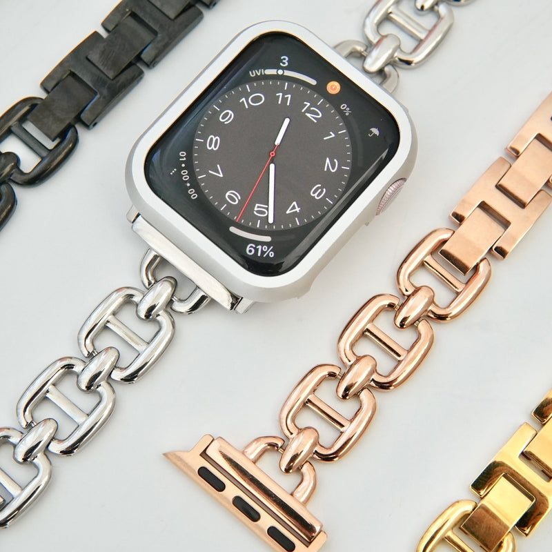 "Beyond the Line" Unique Chain Apple Watch Band 