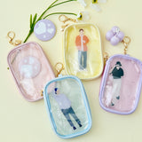 [New style] "Take your whole space with you" clear window storage pouch