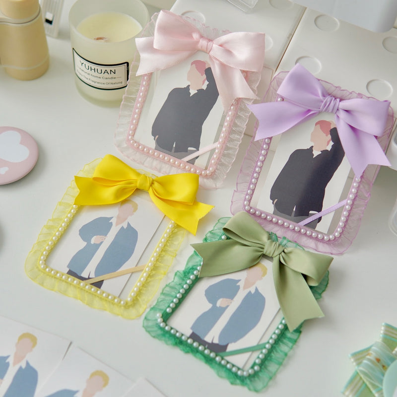 "Ribbon for your favorite" ribbon card &amp; photo case