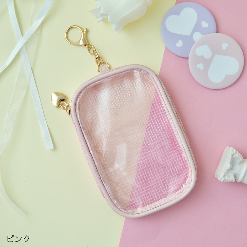 [New style] "Take your whole space with you" clear window storage pouch