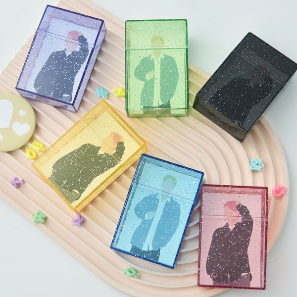 "Shining Collection" Card &amp; Photo Storage Clear Case