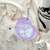 "Oshiiro Heart" Heart-shaped badge protective case