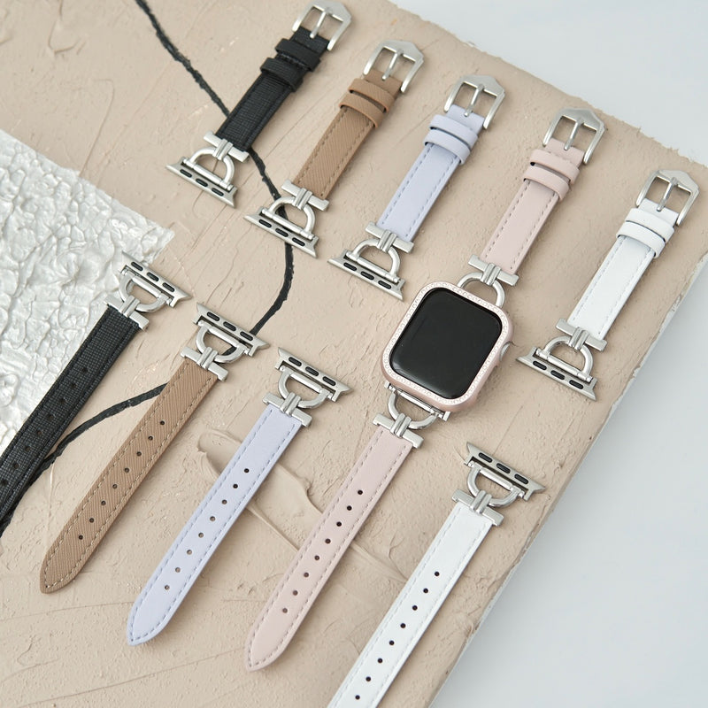 "Always on hand" PU leather Apple Watch band 