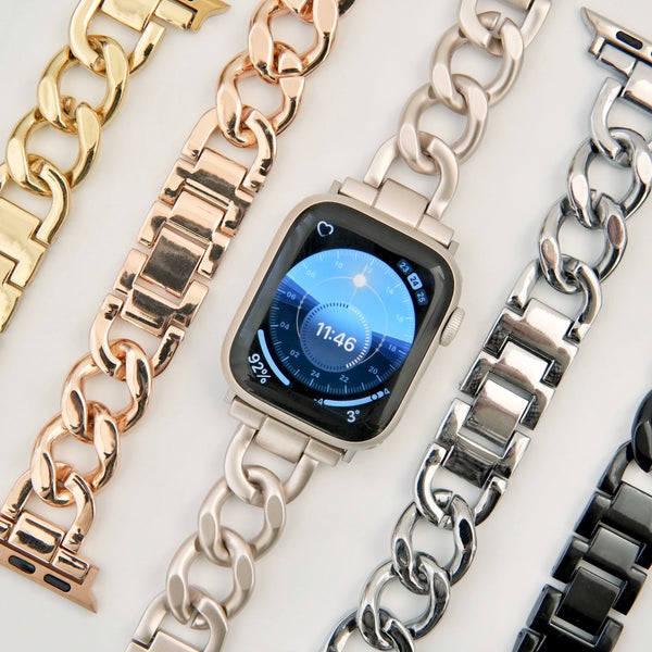 "Basic Chain" Adjustable Apple Watch Band 