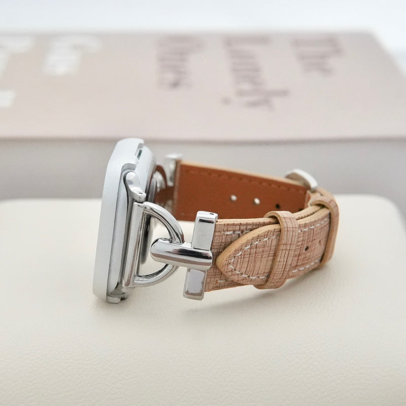 "Over Time" Genuine Leather Apple Watch Band 