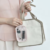 [New style] "Take your whole space with you" clear window storage pouch