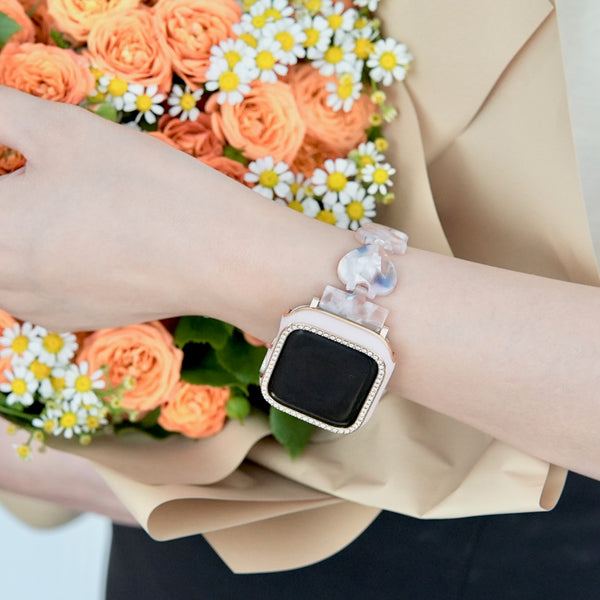 [In stock now] "Summer Heart" resin Apple Watch band