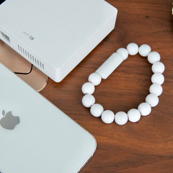 "Charging Accessories" Beaded Cable for iPhone