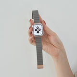 "Perfect Fit" Magnetic PU Leather Apple Watch Band