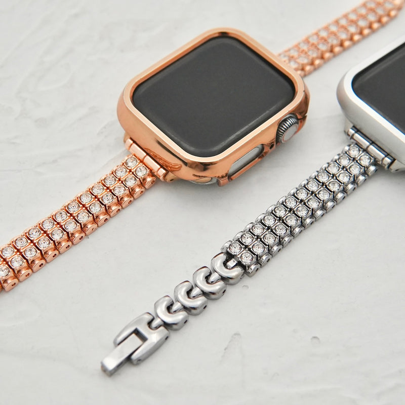 "Smart Shine" Rhinestone Apple Watch Band 