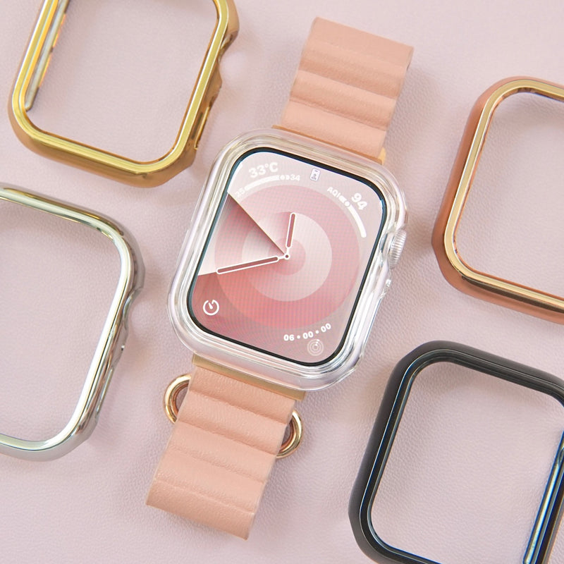 Compatible with Apple Watch series 10! "Lightweight metallic" metallic Apple Watch frame