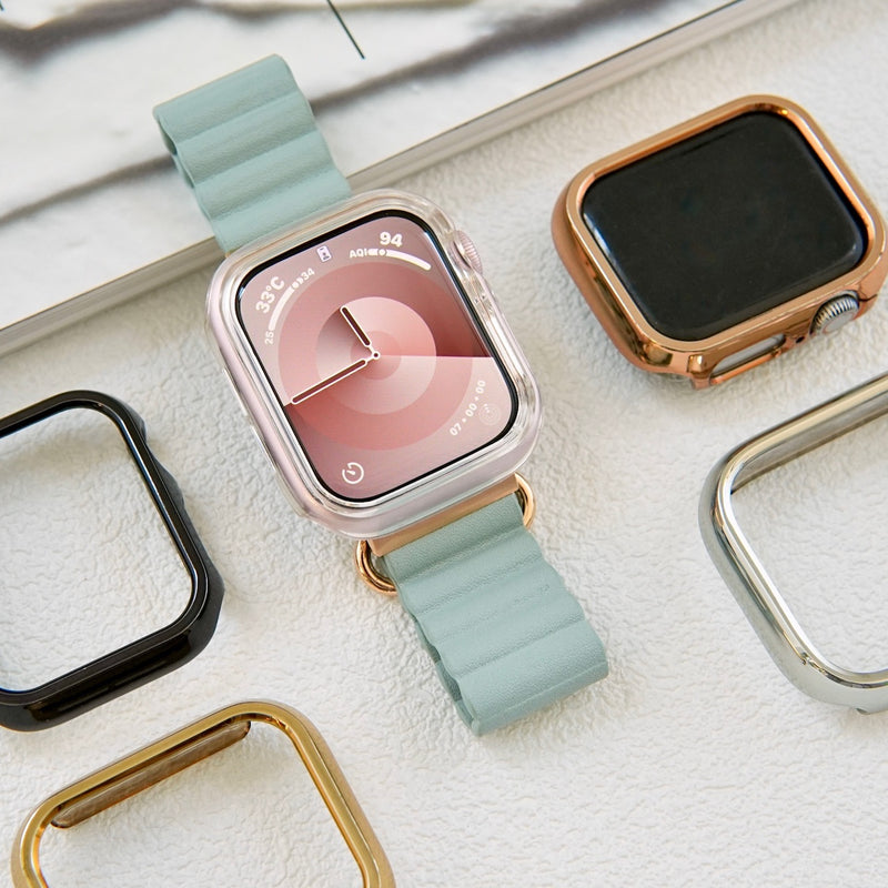 Compatible with Apple Watch series 10! "Lightweight metallic" metallic Apple Watch frame