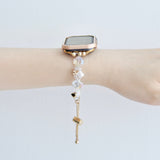 "Shining Crystal" Natural Stone Apple Watch Band 