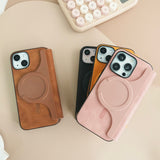 "Convenient and functional" 2-way magnetic notebook-style iPhone case